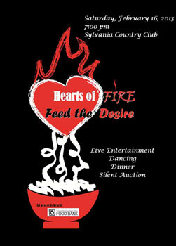 Toledo Food Bank Hearts of Fire Feed the Desire